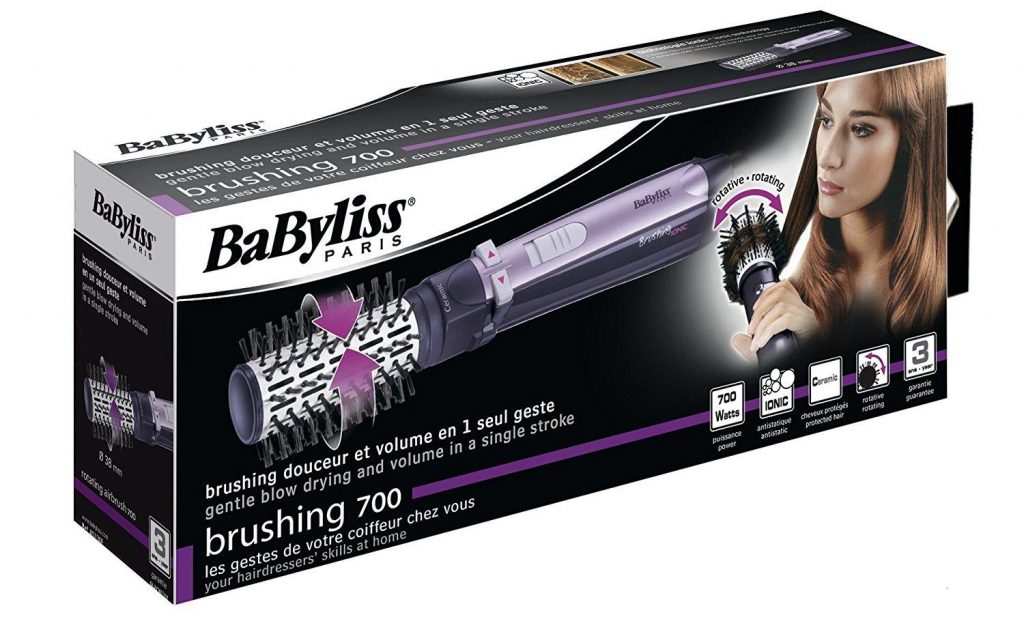 packaging babyliss 700 brushing